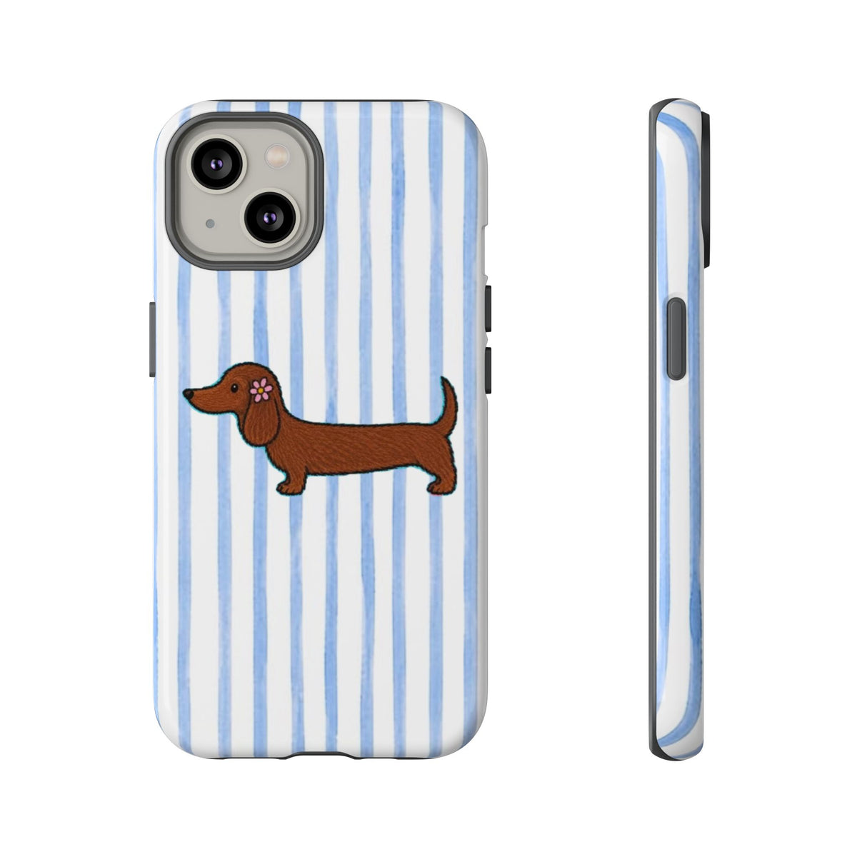 Dachshund Stripe Tough Phone Case