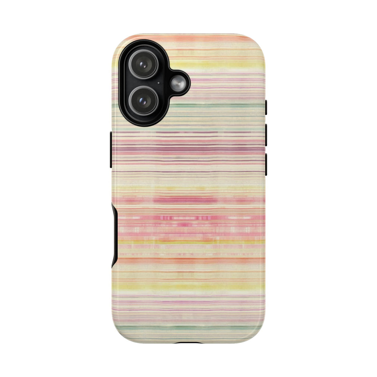 Pastel Striped Tough Phone Case