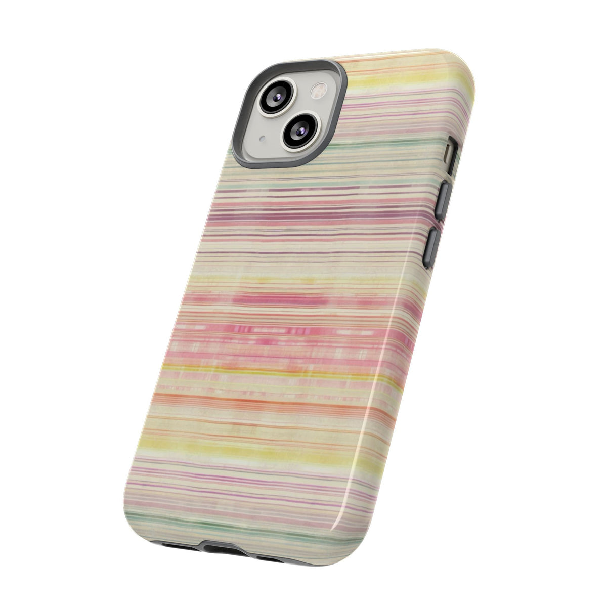 Pastel Striped Tough Phone Case