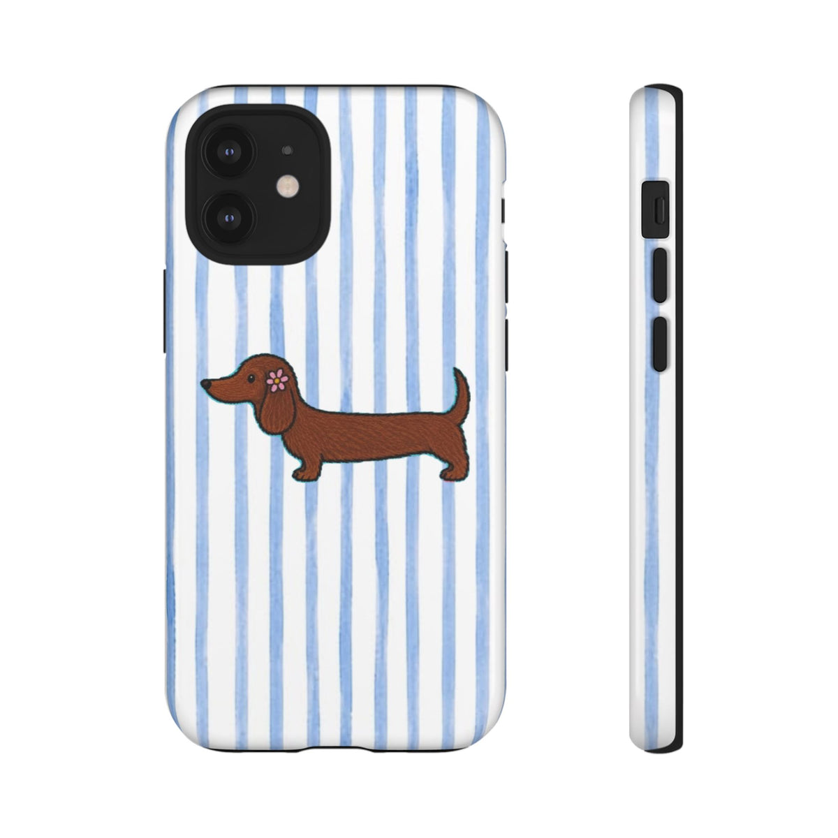 Dachshund Stripe Tough Phone Case