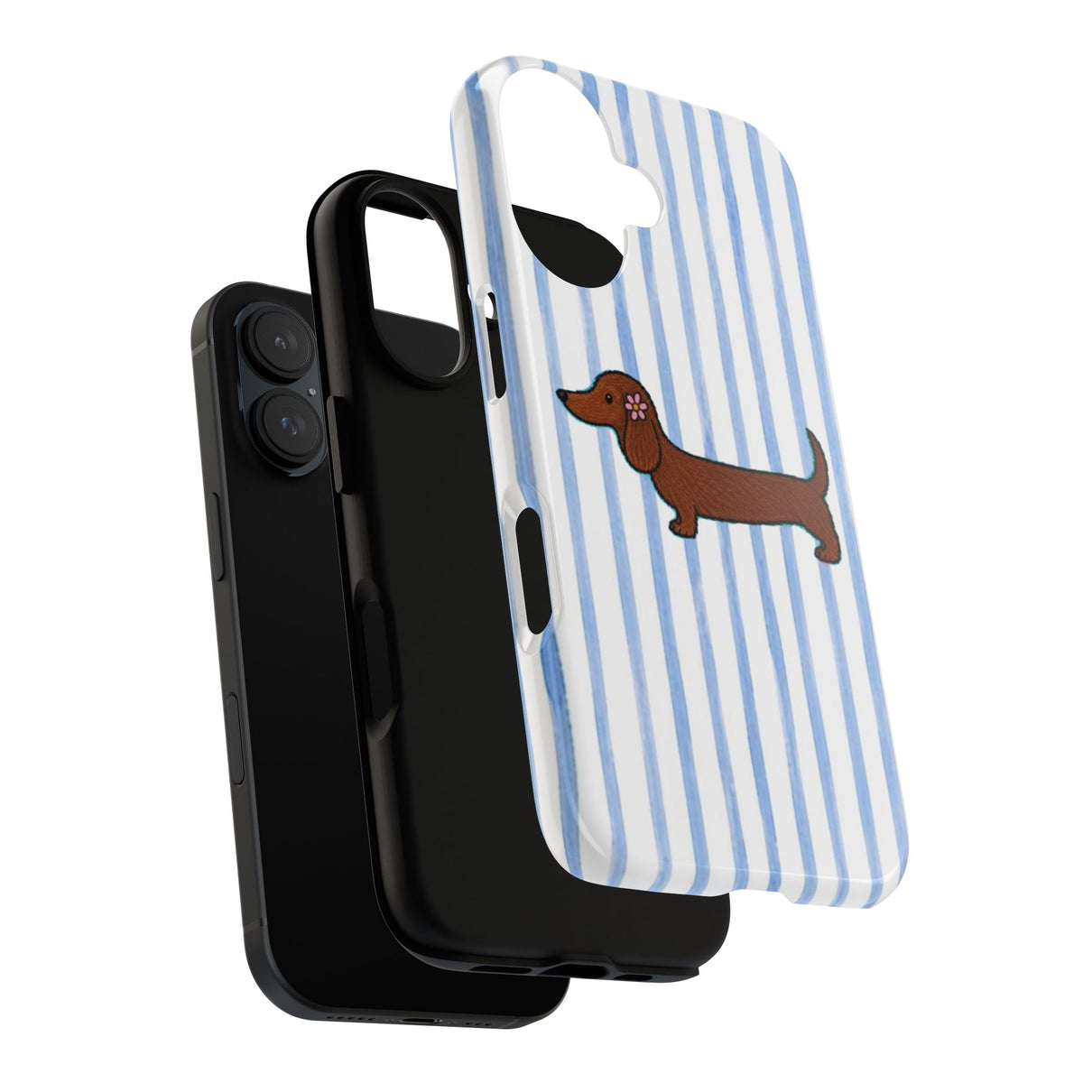 Dachshund Stripe Tough Phone Case