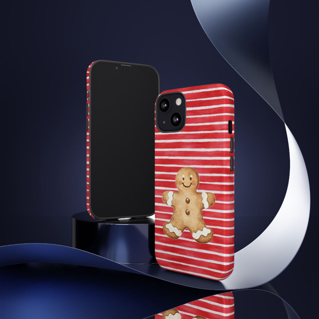 Gingerbread Man Christmas Tough Phone Case
