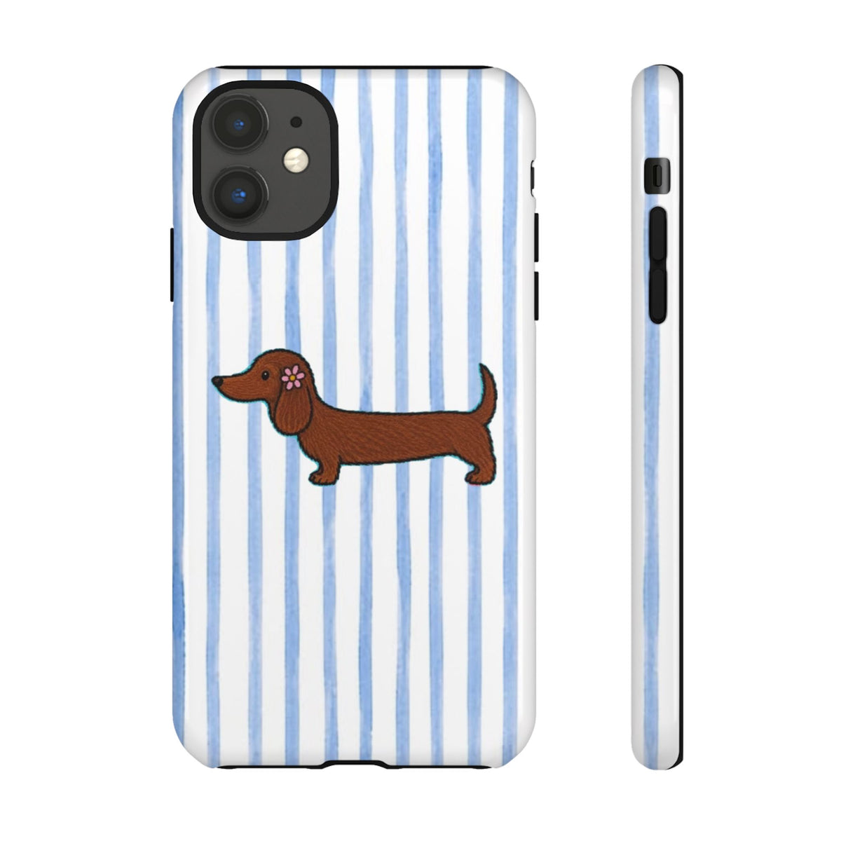 Dachshund Stripe Tough Phone Case