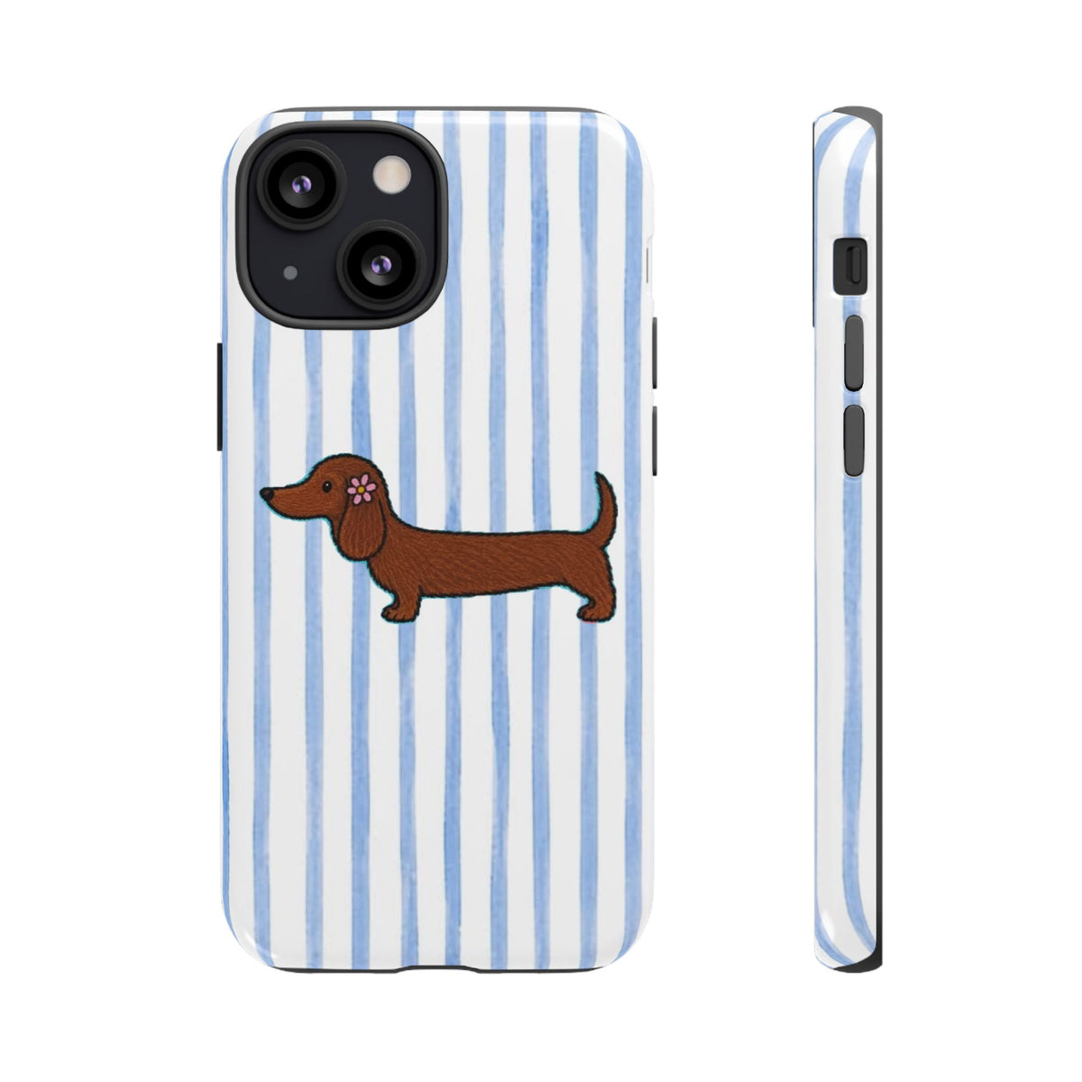 Dachshund Stripe Tough Phone Case
