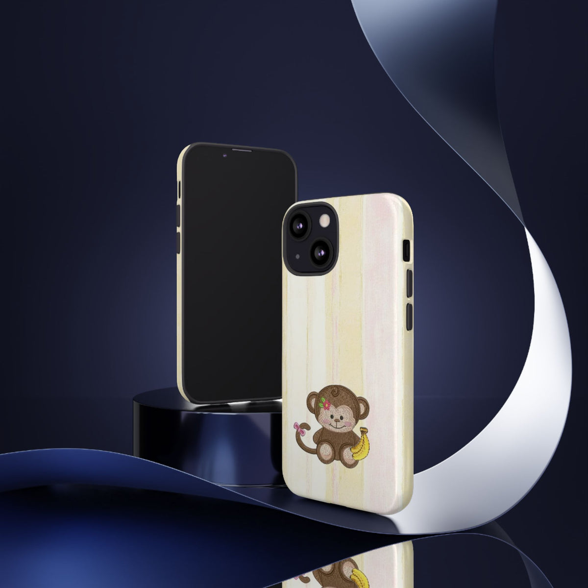 Cute Monkey Banana Phone Case