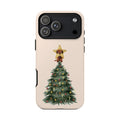 Christmas Tree Tough Phone Case with Star Tree Topper