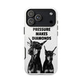 'Pressure Makes Diamonds' Doberman Graphic Protective Cover