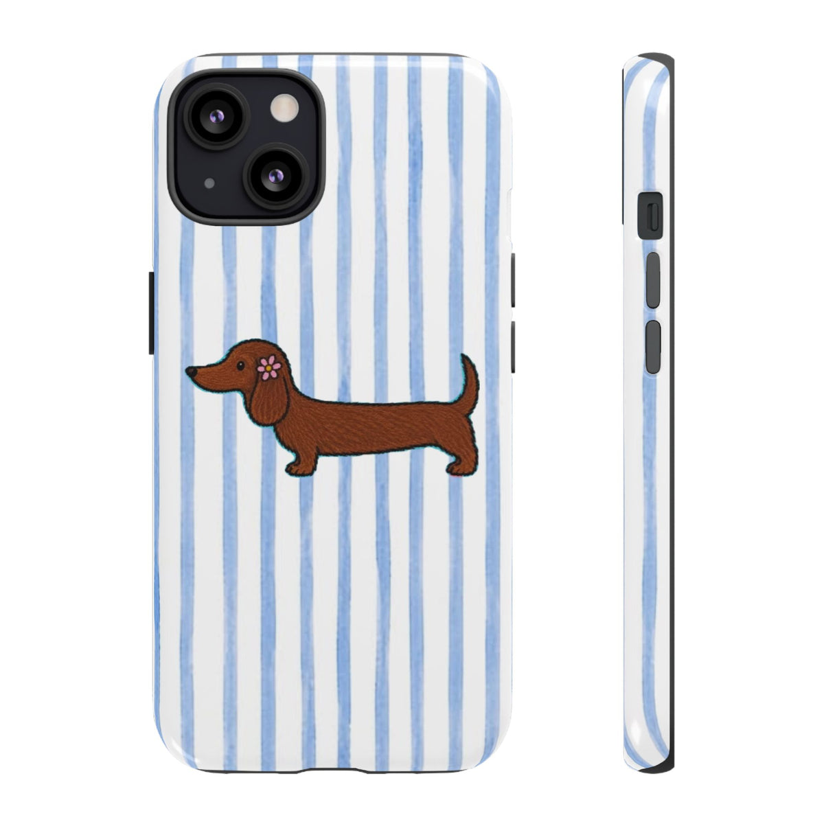 Dachshund Stripe Tough Phone Case