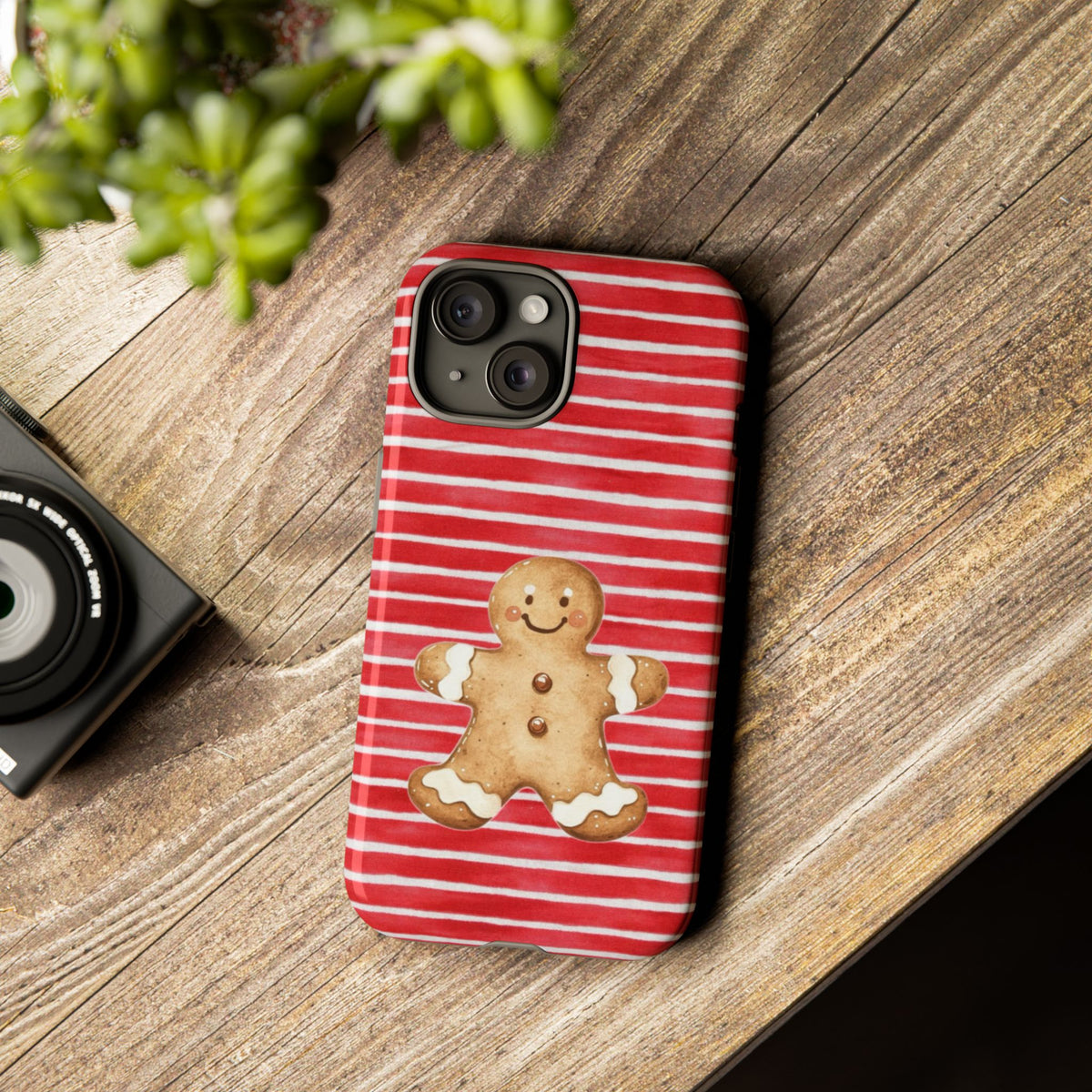 Gingerbread Man Christmas Tough Phone Case