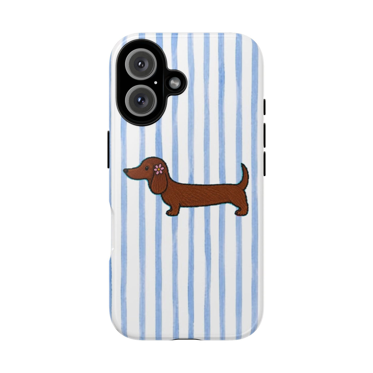 Dachshund Stripe Tough Phone Case