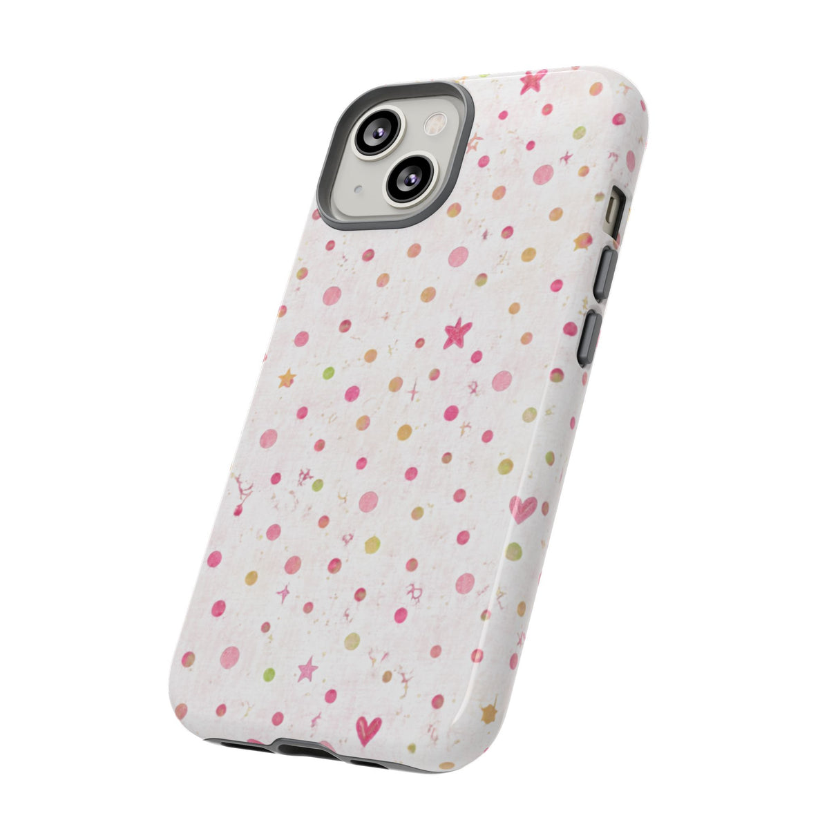Pastel Hearts & Stars Tough Phone Case