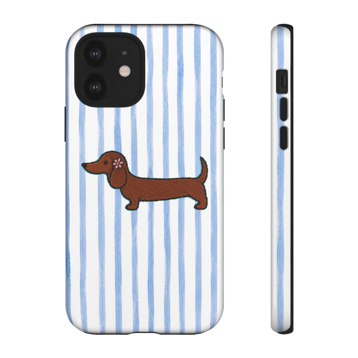 Dachshund Stripe Tough Phone Case