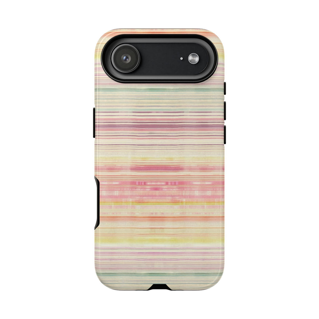 Pastel Striped Tough Phone Case