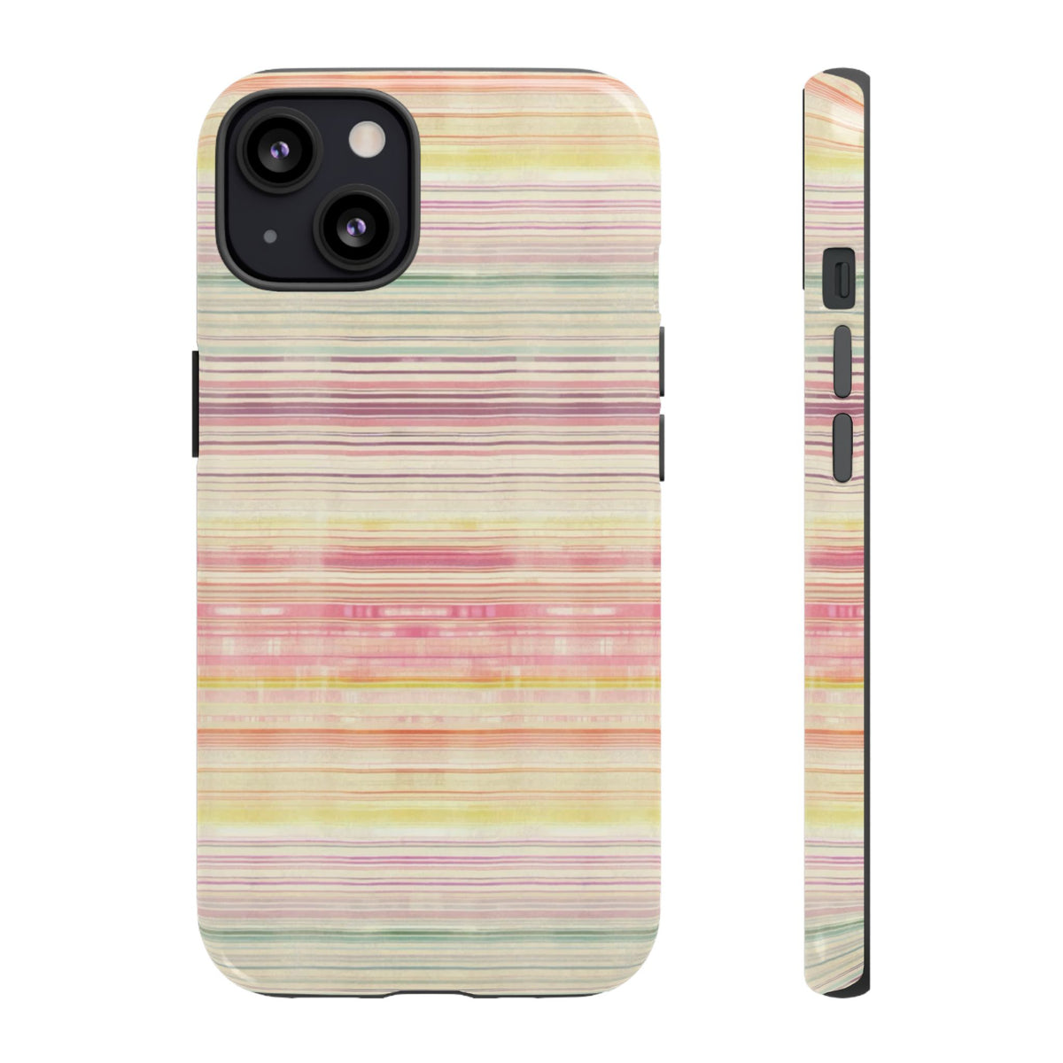 Pastel Striped Tough Phone Case