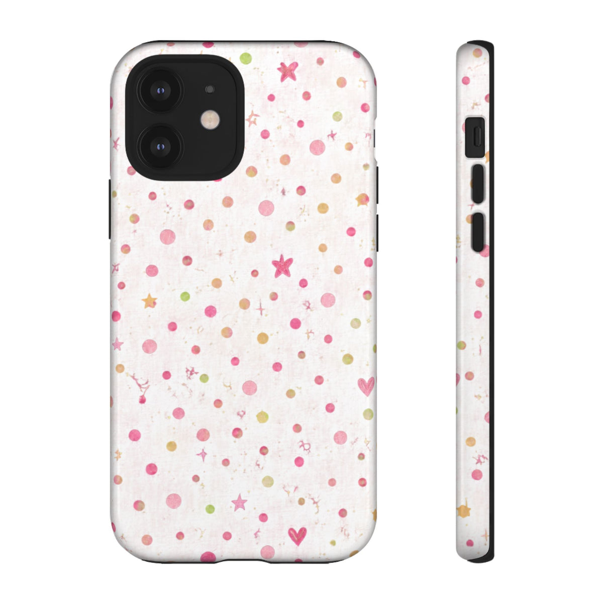 Pastel Hearts & Stars Tough Phone Case