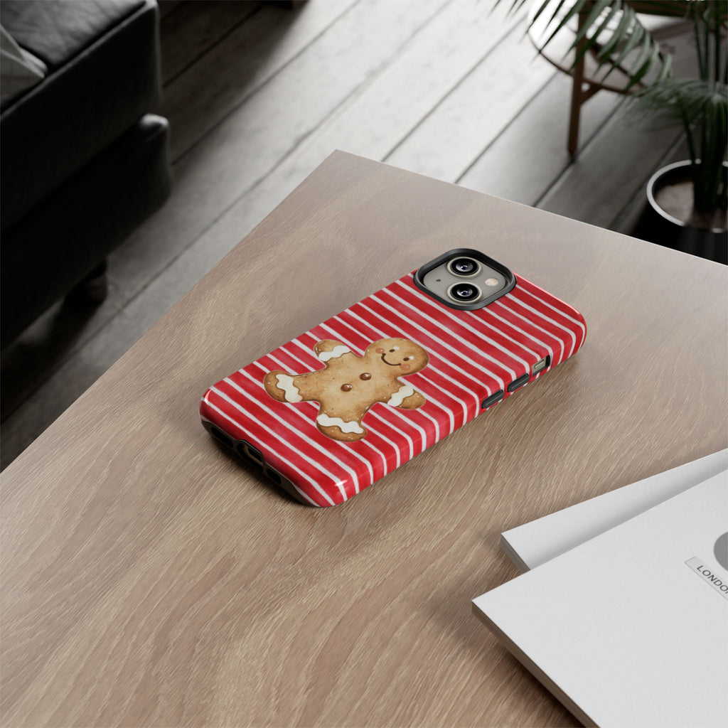 Gingerbread Man Christmas Tough Phone Case