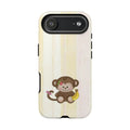 Cute Monkey Banana Phone Case