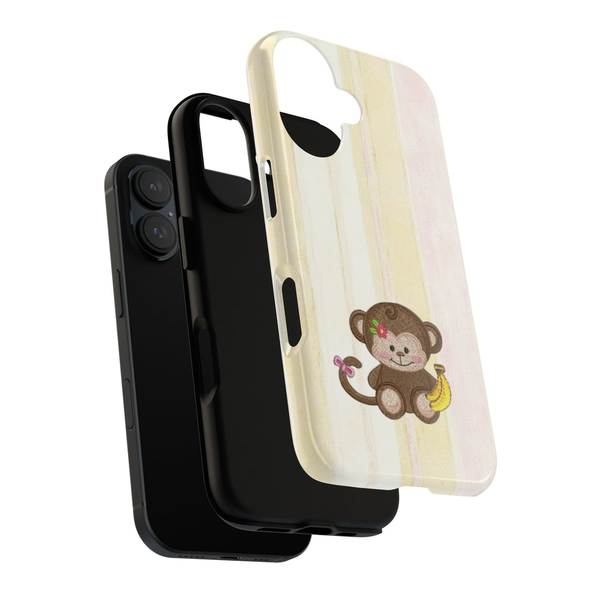 Cute Monkey Banana Phone Case