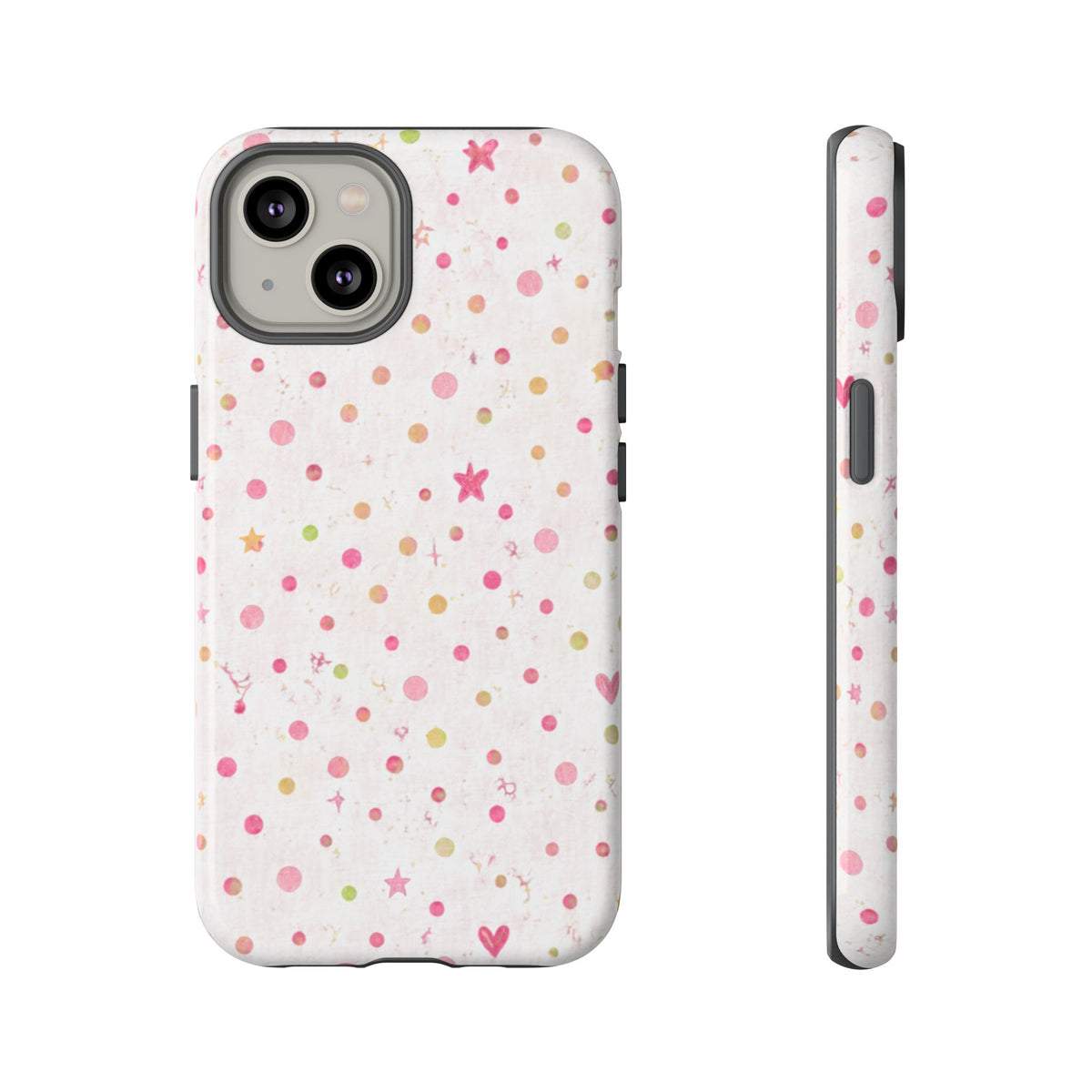 Pastel Hearts & Stars Tough Phone Case