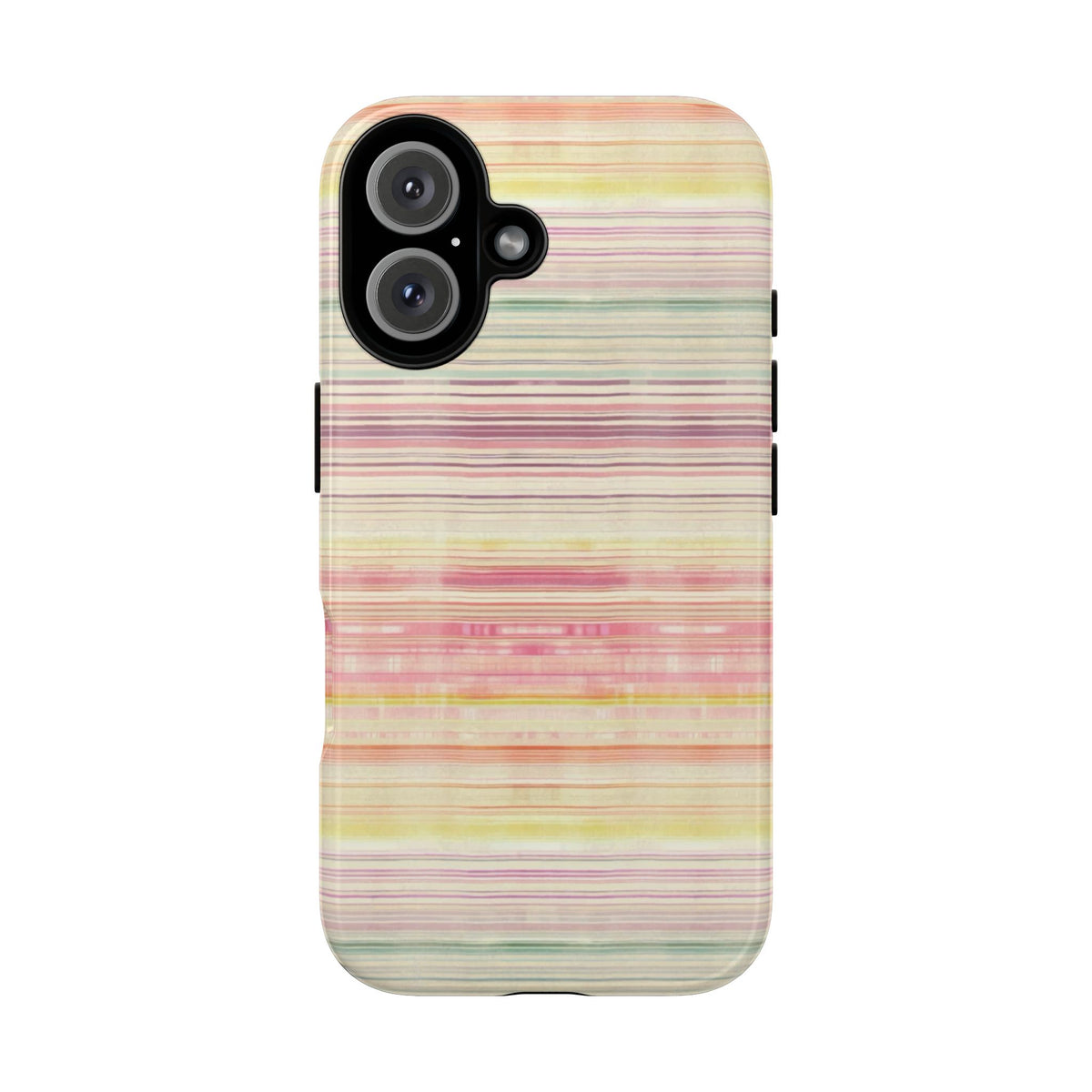 Pastel Striped Tough Phone Case