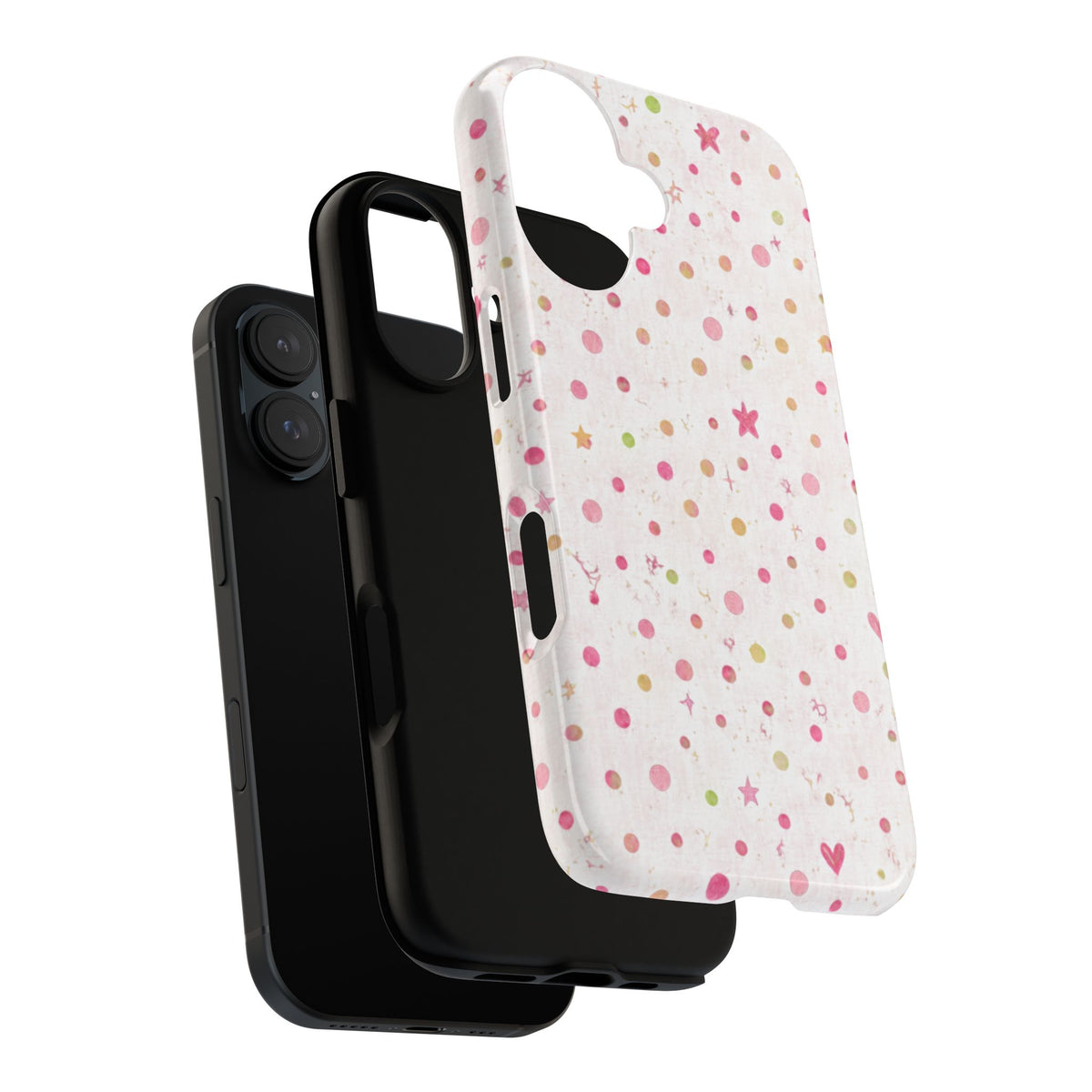 Pastel Hearts & Stars Tough Phone Case