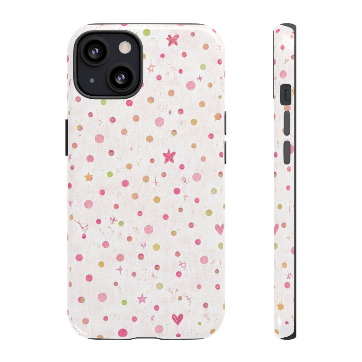 Pastel Hearts & Stars Tough Phone Case