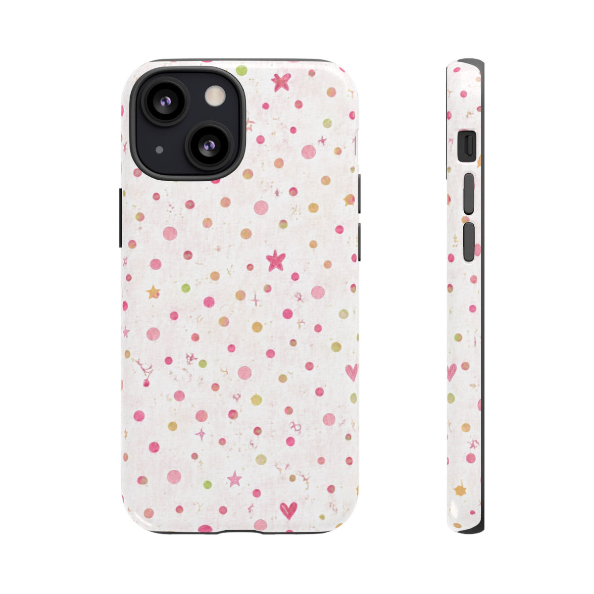 Pastel Hearts & Stars Tough Phone Case