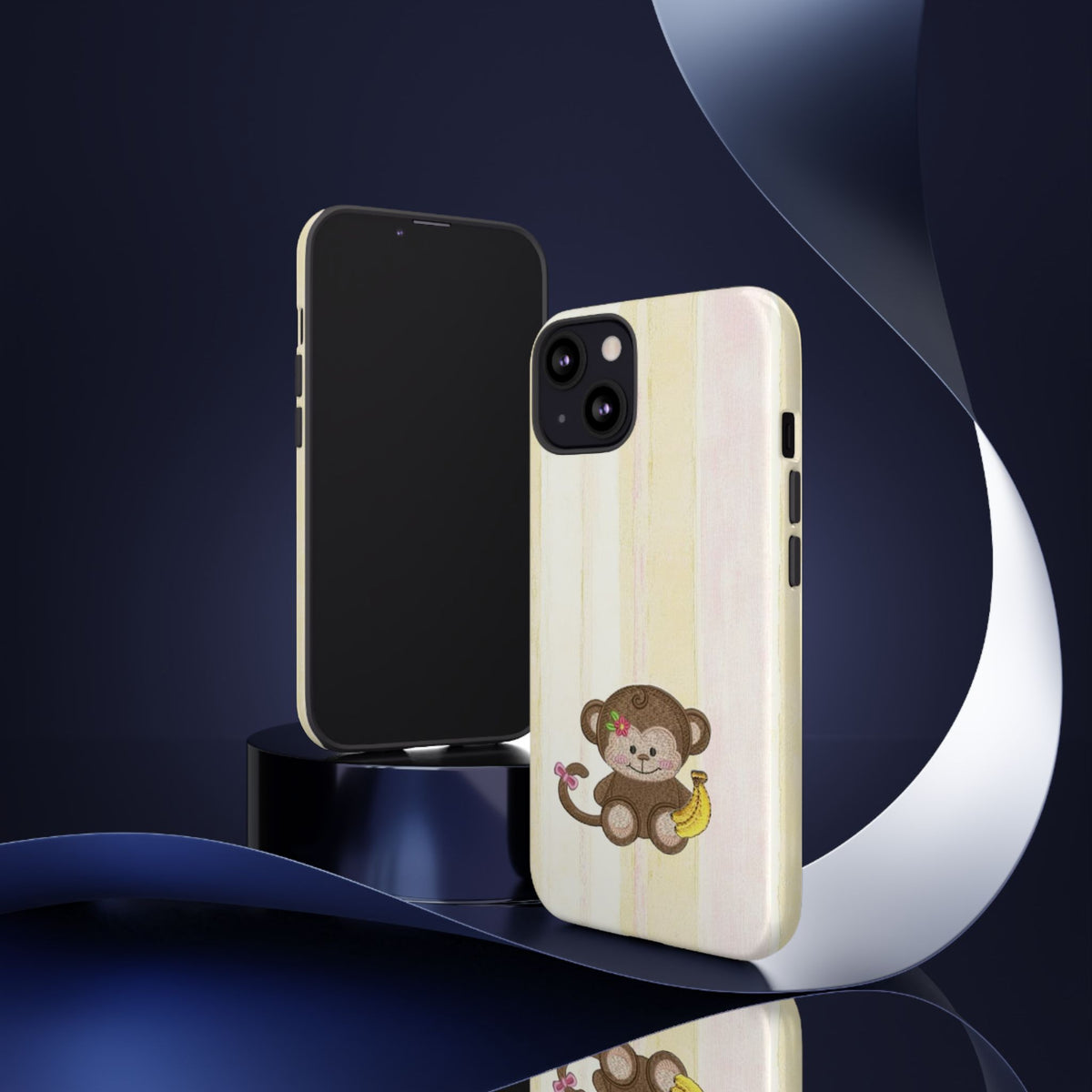 Cute Monkey Banana Phone Case