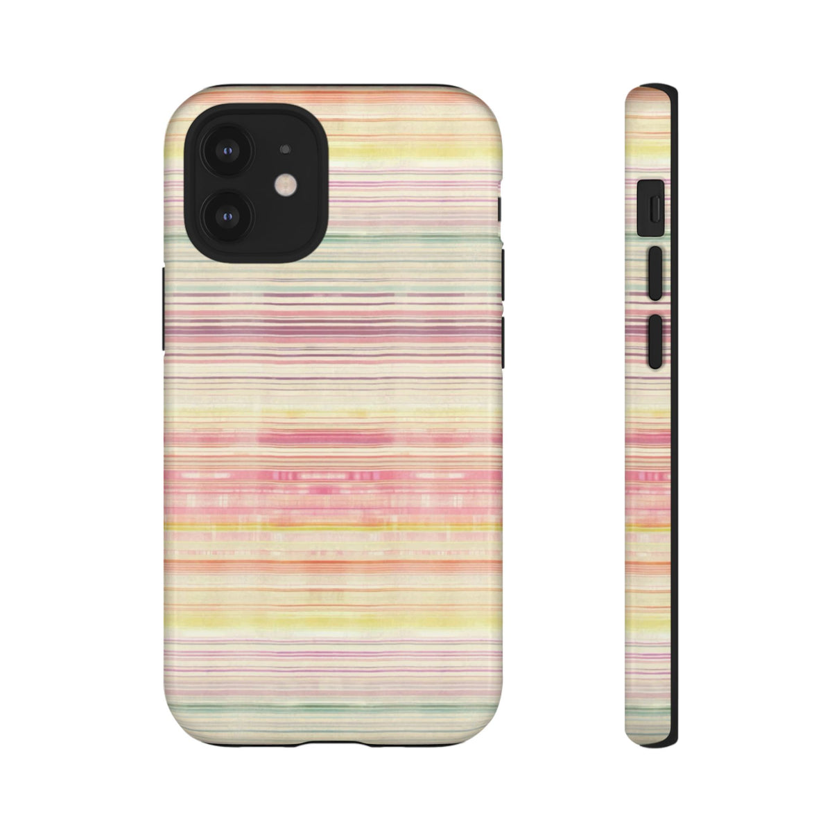 Pastel Striped Tough Phone Case