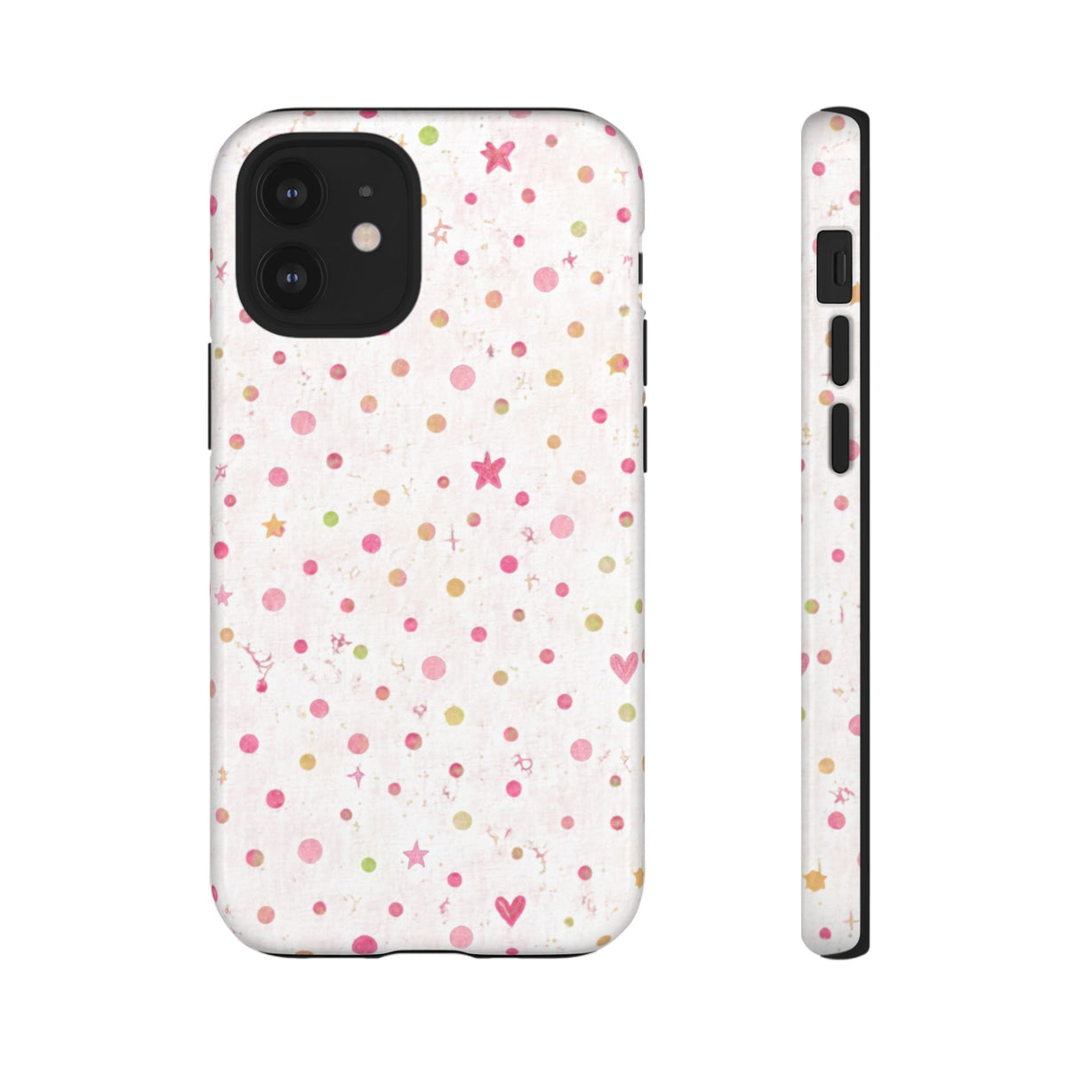 Pastel Hearts & Stars Tough Phone Case