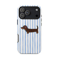 Wire Haired Dachshund Stripe Phone Case
